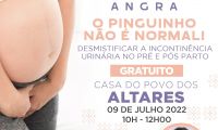 Workshop sobre incontinência urinária no pré e pós parto.